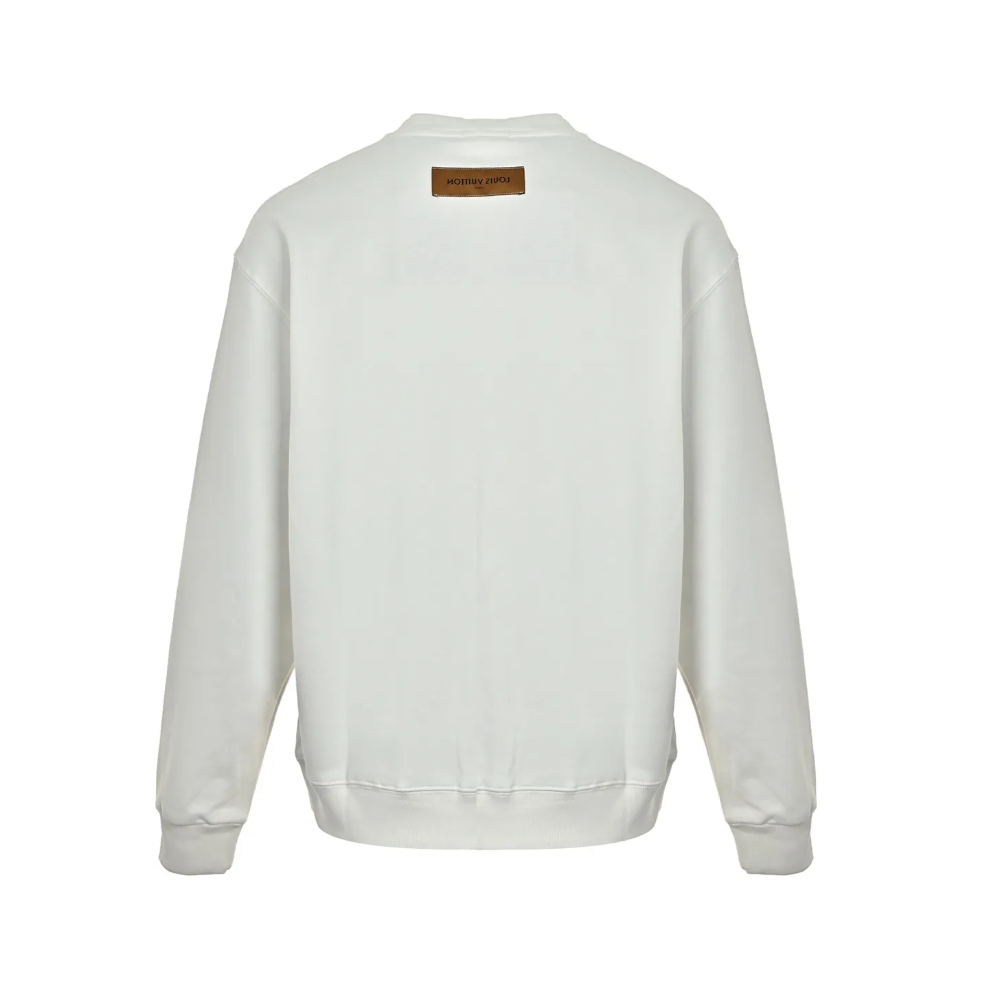 Louis Vuitton/Louis Vuitton 25Fw neckline signature crew neck sweatshirt